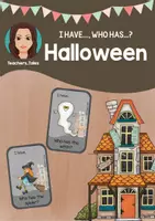 Vorschau - Stationenlernen - Lesespiel: Halloween - Deckblatt