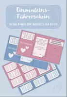 Vorschau - Anderer Materialtyp - Einmaleins-Führerschein Mathematik 2. Klasse - Deckblatt