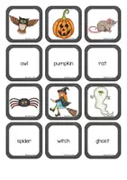 Vorschau - Stationenlernen - Matching Pairs: Halloween - Seite 2