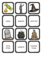 Vorschau - Stationenlernen - Matching Pairs: Halloween - Seite 3