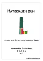 Vorschau - Arbeitsblätter - Buchstabe L - Arbeitsblätter zur Buchstabenerarbeitung - in deutscher Fibelschrift - Seite 2