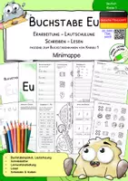 Vorschau - Arbeitsblätter - EU - Arbeitsblätter zur Buchstabenerarbeitung - in deutscher Fibelschrift - Deckblatt