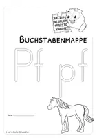 Vorschau - Arbeitsblätter - Pf - Arbeitsblätter zur Buchstabenerarbeitung - in deutscher Fibelschrift - Seite 2