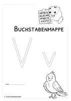 Vorschau - Arbeitsblätter - Buchstabe V - Arbeitsblätter zur Buchstabenerarbeitung - in deutscher Fibelschrift - Seite 2
