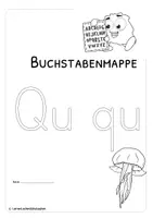 Vorschau - Arbeitsblätter - Qu - Arbeitsblätter zur Buchstabenerarbeitung - in deutscher Fibelschrift - Seite 2