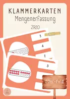 Vorschau - Stationenlernen - Klammerkarten Mengenerfassung 20er-Feld - Deckblatt