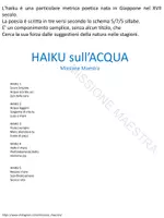 anteprima - Materiale di supporto/inclusione - HAIKU ACQUA - Pagina 1
