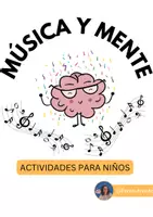 Vista previa - Hojas de trabajo - Actividades musicales y mentales para niños - Portada