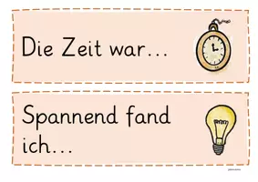 Vorschau - Poster - Reflexion - Anfangssätze - Medien zur Sprachförderung - Seite 3