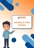 Vorschau - Stundenentwürfe - Karikaturen zur 1848er Revolution - Arbeitsblatt + Sicherungen - Deckblatt