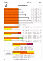 Vorschau - Arbeitsblätter - Mit Cuisenairestäben bis 100 rechnen - Seite 3