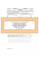 Vorschau - Arbeitsblätter - Rico, Oskar und die Tieferschatten - AB zu Kapitel 6 - Deckblatt