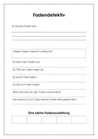 Vorschau - Unterrichtsreihen - Der Faden - Seite 3