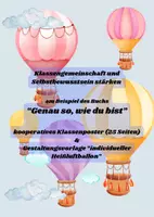 Vorschau - Arbeitsblätter - Materialpaket zum Buch "Genau so, wie du bist" - Seite 1