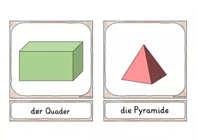 Vorschau - Präsentationen/Tafelbilder - Geometrische Körper Tafelmaterial Klasse 3 & 4 - Seite 3