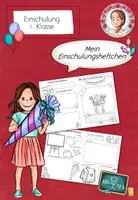 Vorschau - Arbeitsblätter - Einschulung Freebie | Mein Einschulungsheftchen 1. Klasse - Deckblatt