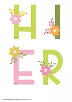 Vorschau - Poster - Blumenklasse Eingangstüre Deko zum Vorstellen der Klasse: Das sind wir #zweifürzwei - Seite 2