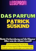 Vorschau - Test - "Das Parfum" von Patrick Süskind: Ein umfassender Leitfaden für die Klausur - Deckblatt