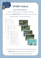 Vista previa - Unidades / Secuencias / Situaciones de Aprendizaje - STORY WALK - Brown Owl's Friends and Family - Portada