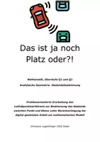 Vorschau - Stundenentwürfe - Mathe Q1/Q2 - Abstand Punkt-Ebene (im Kontext + interaktiv) - Deckblatt