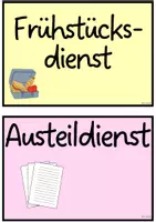 Vorschau - Fördermaterial/Inklusion - Klassendienste - Farbenfroh - Seite 2