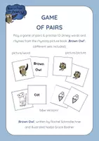 Aperçu - Jeux - Brown Owl - MAKE YOUR OWN GAME OF PAIRS - Page de couverture