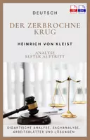 Vorschau - Stundenentwürfe - 11. Auftritt - Heinrich von Kleist - Der zerbrochne Krug - Unterrichtsmaterial - Didaktische Analyse, Sachanalyse, Arbeitsblätter und Lösungen - Deckblatt