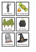 Vorschau - Stationenlernen - Interaktiver Lerntrainer: Halloween - Seite 3
