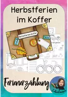 Vorschau - Stundenentwürfe - Erzählanlass Ferienerzählung aus dem Herbstferien-Koffer - Deckblatt