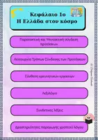 Προεπισκόπηση - Διαδραστικό υλικό - Νεοελληνική Γλώσσα Γ Γυμνασίου - Σελίδα 1