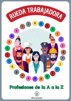 Vista previa - Juegos / Gamificación - Rosco de las Profesiones de la A a la Z (54 Adivinanzas) - página 3