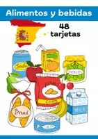 Vista previa - Tarjetas / Manipulativos - Alimentos y bebidas, tarjetas - Portada