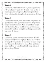 Aperçu - Jeux - Compréhension orale - 24 textes à illustrer - Page de couverture