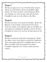 Aperçu - Jeux - Compréhension orale - 24 textes à illustrer - Page 2
