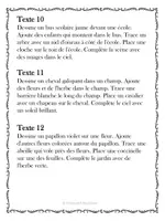 Aperçu - Jeux - Compréhension orale - 24 textes à illustrer - Page 3