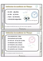 Vista previa - Tarjetas / Manipulativos - “El reloj, da la hora” mini libro - página 2