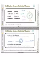 Vista previa - Tarjetas / Manipulativos - “El reloj, da la hora” mini libro - página 3