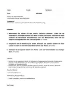 Vorschau - Klassenarbeiten - Analyse eines lyrischen Textes zum Thema Sprachlosigkeit - Seite 2
