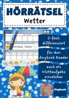 Vorschau - Arbeitsblätter - AnybookPro Material: Hörrätsel Wetter - Deckblatt