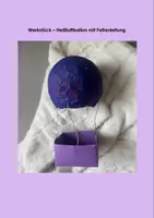 Vorschau - Stundenentwürfe - Werkstück - Heißluftballon basteln (kleistern) inkl. Verlaufsplanung & Faltanleitung - Deckblatt