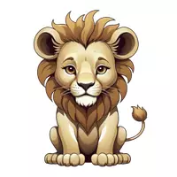Vorschau - selbst erstellte Cliparts/Grafiken - Cliparts Löwen Freebie Sticker Klassenmaskottchen Tiere - Seite 2