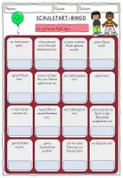 Vorschau - Arbeitsblätter - Kennlernspiel Kennenlernen zum Schulstart Klasse 3-7 Bingo - Seite 3