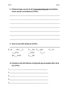 Vorschau - Arbeitsblätter - Klassenarbeit zum Thema „Rechtschreibung“ (Umlaute, Silben, Konsonanten etc.) - Seite 3