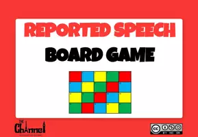 Vista previa - Juegos / Gamificación - REPORTED SPEECH – Board Game with 20 Mixed Sentences - página 1