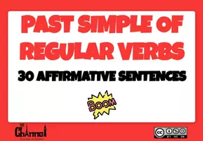 Aperçu - Jeux - PAST SIMPLE OF REGULAR VERBS – Detonation Game - Page 1