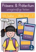 Vorschau - Spiele - MATERIALPAKET Zeitformen (Ich habe ... Wer hat ...? | Lesespiele) - Seite 1