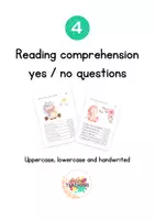 Vista previa - Hojas de trabajo - Reading comprehension 4. Unicorns - Portada