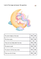Vista previa - Hojas de trabajo - Reading comprehension 4. Unicorns - página 2