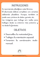 Vista previa - Manualidades / Dibujos para colorear - SIMETRÍAS PLASTILINA - página 2
