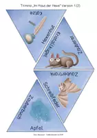 Vorschau - Spiele - Trimino Im Haus der Hexe (Lernspiel für die Kl. 1 und 2) - Seite 2